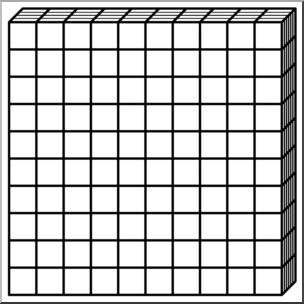 304x304 Base Ten Blocks Clip Art Many Interesting Cliparts