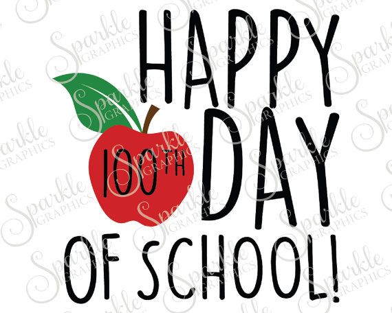 570x456 Happy 100th Day Of School Svg Apple Svg Teacher Gift School