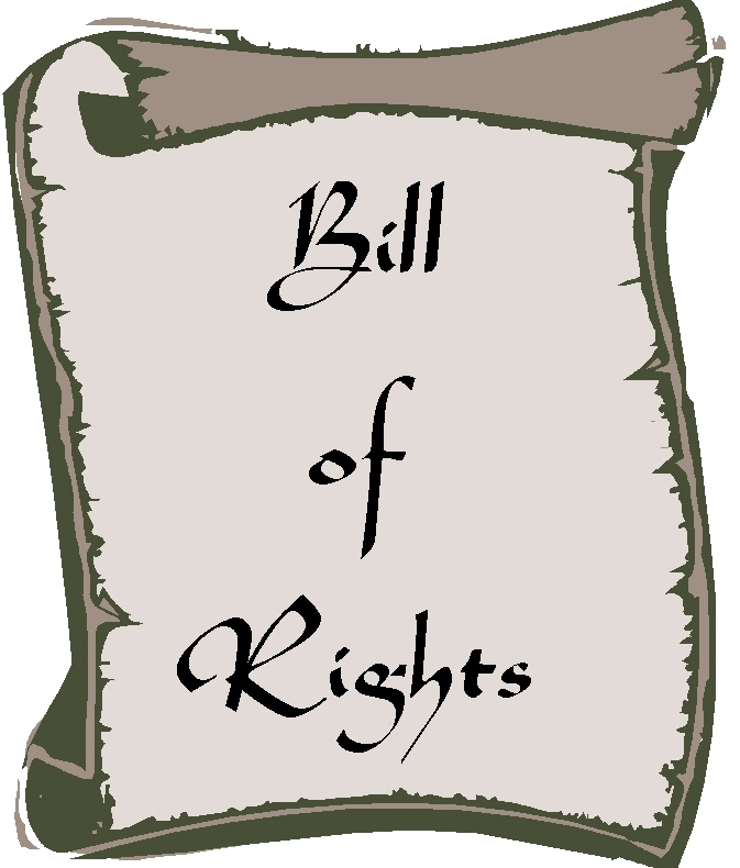 673x790 Bill Of Rights Clipart