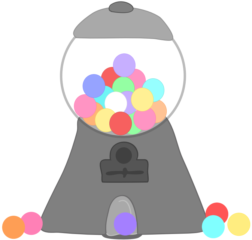 839x800 Good Golly Gum Balls! It's The 100th Day!