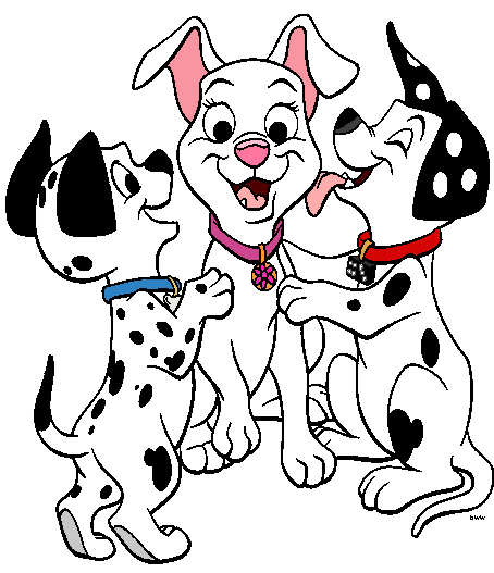 454x527 Top 91 101 Dalmations Clip Art