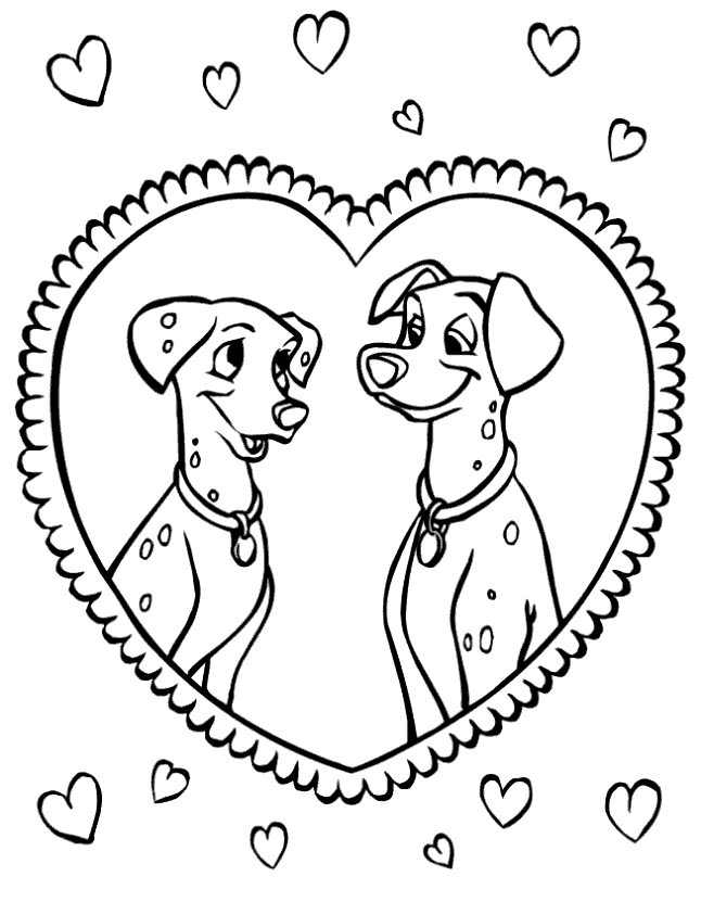 646x831 101 Dalmatians Coloring Pages Moviecartoon Color Pgs