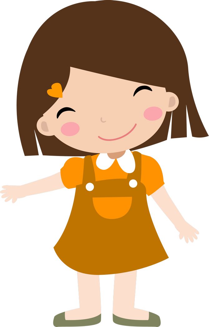 670x1044 Girl Clip Art