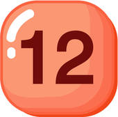 170x168 Clip Art Of Number, Icon, Logo, Twelve, Sign, 12 U12982918
