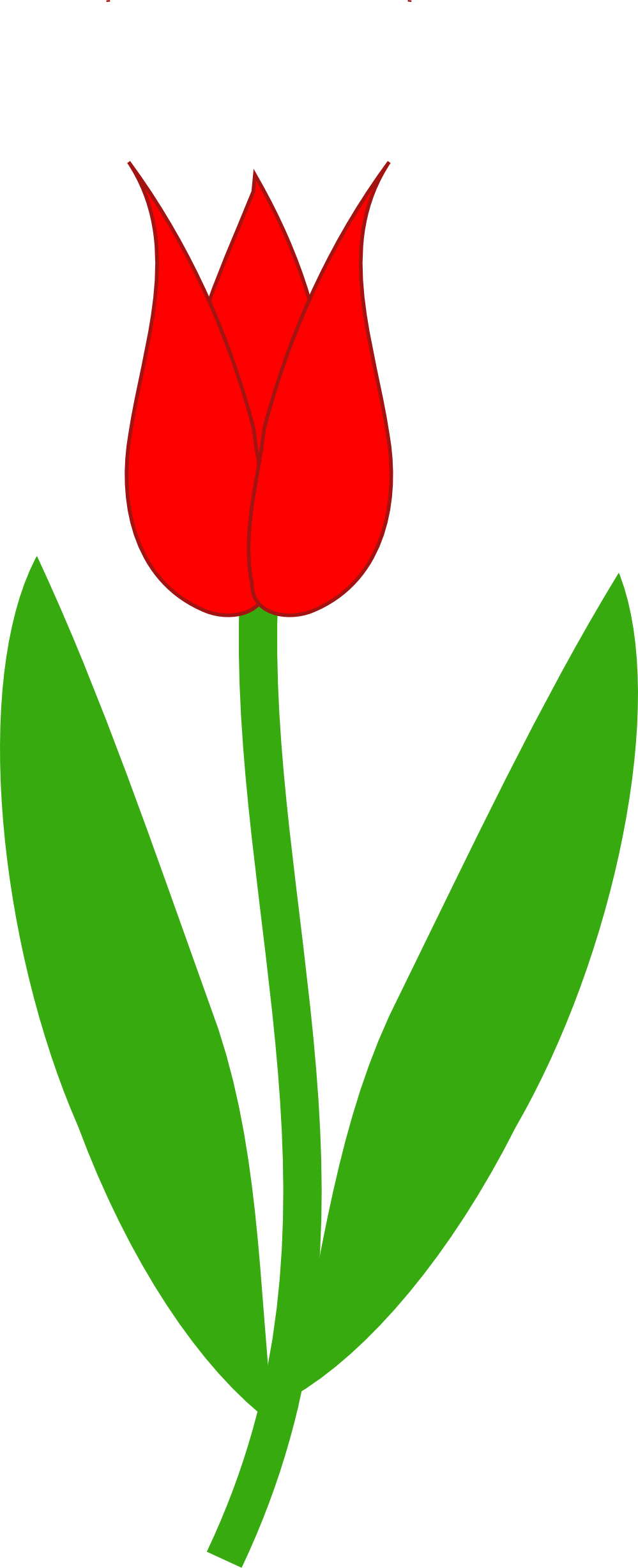 999x2456 Top 57 Tulip Clip Art