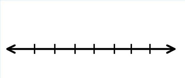 600x255 Blank Number Line Clip Art