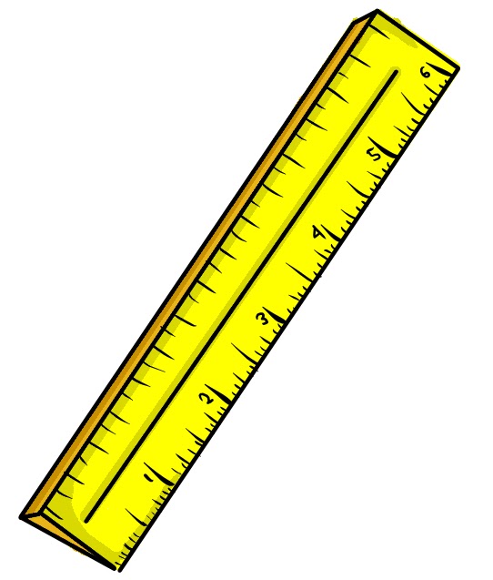 542x637 Ruler Clip Art Inderecami Drawing