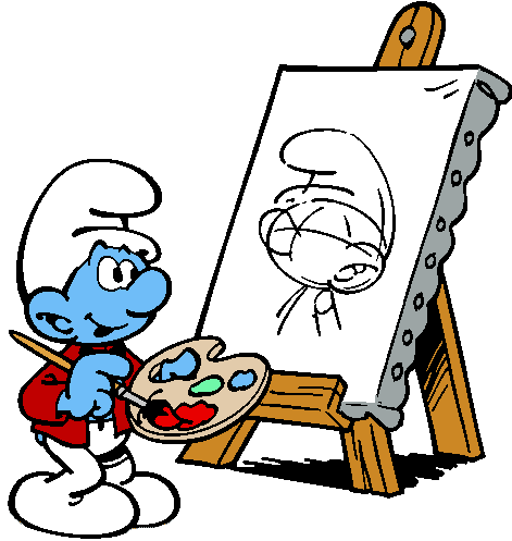 471x497 The Smurfsles Schtroumpfs Clip Art Images