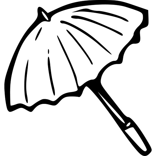 500x500 Umbrella Free Clip Art