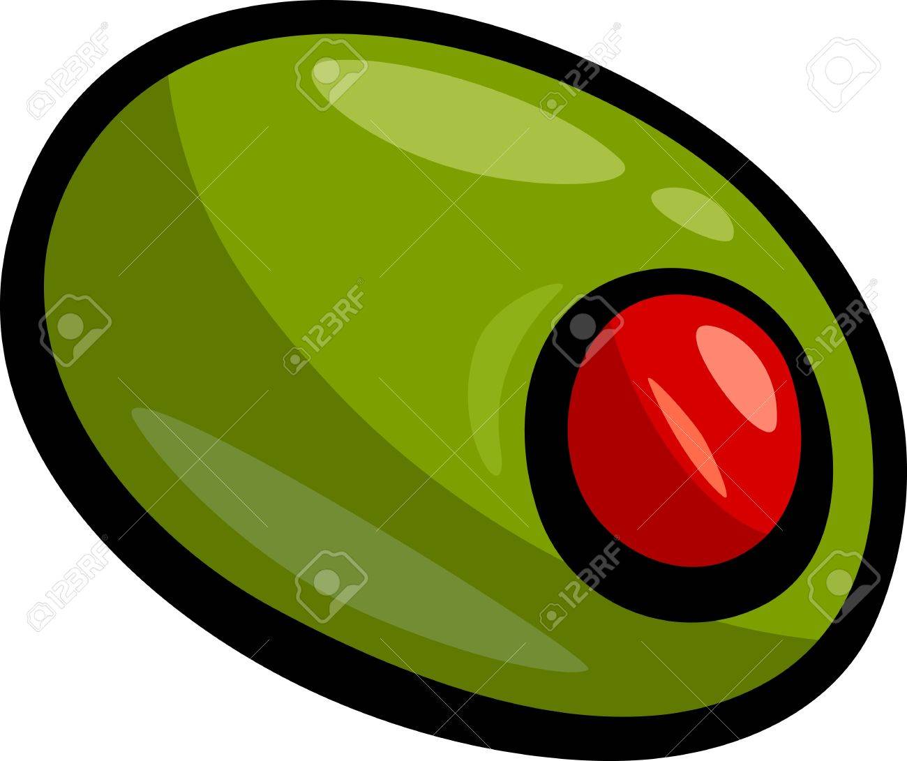 1300x1091 Cartoon Illustration Of Green Olive Clip Art Royalty Free Cliparts