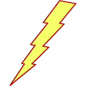 300x300 Lightning Clipart Zap
