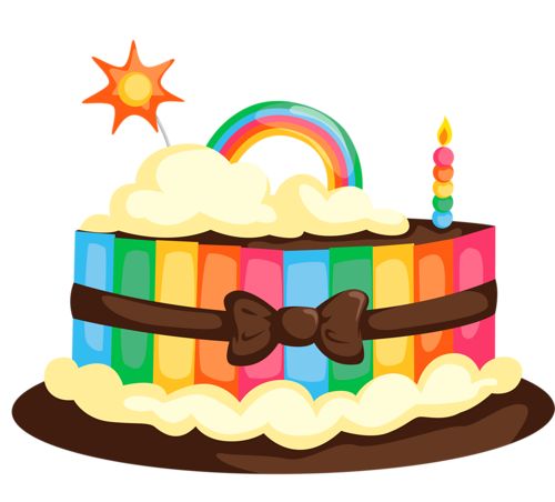 500x452 Party Clipart Birthday Cake