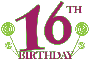 299x207 Sweet 16 Clip Art