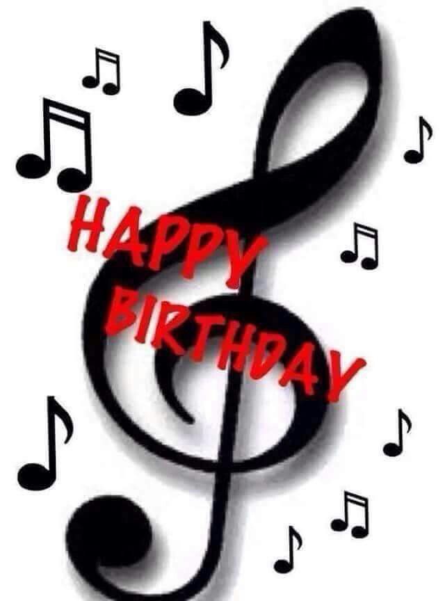 640x864 Best Happy Birthday Music Notes Ideas Birthday