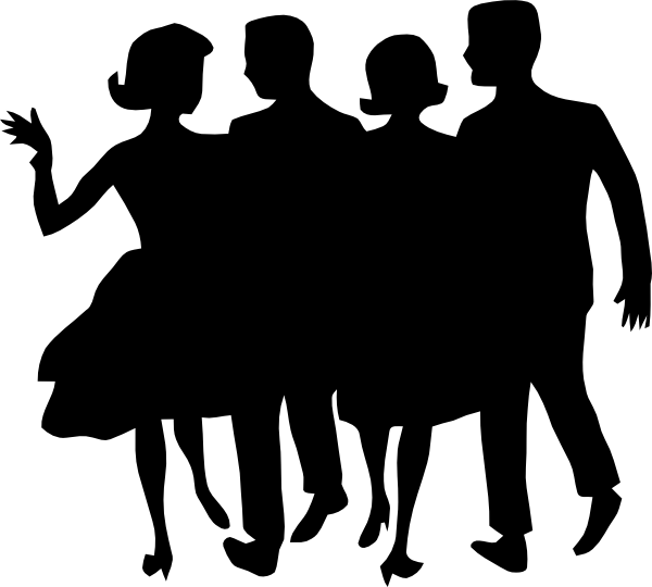 600x540 Clip Art Sock Hop Dancing Clipart