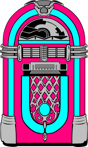 360x595 Pink And Blue Jukebox Clip Art