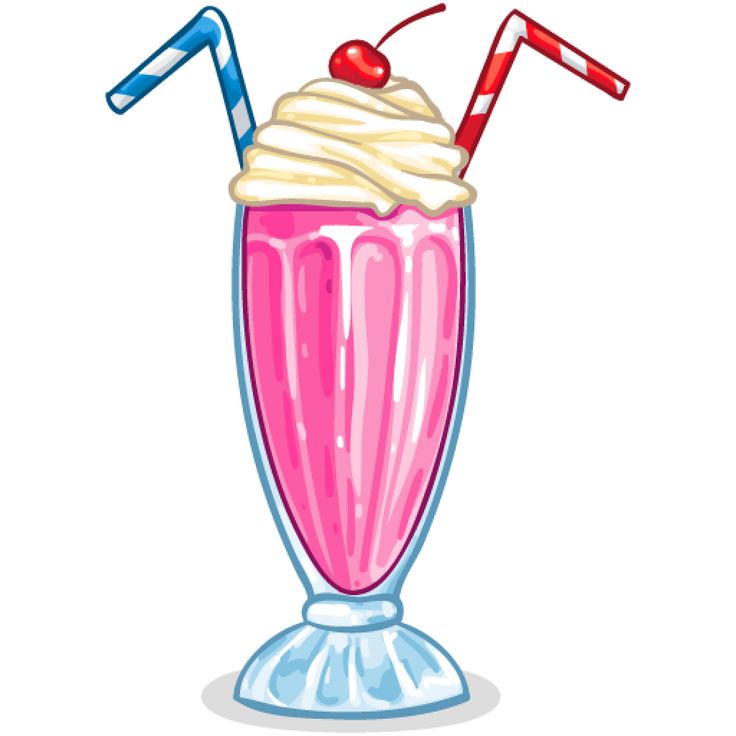 736x736 Milkshake Clipart Pink Milkshake Clipart Clip Art Library New Year