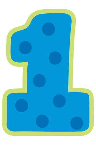333x500 1st Birthday Boy Clipart