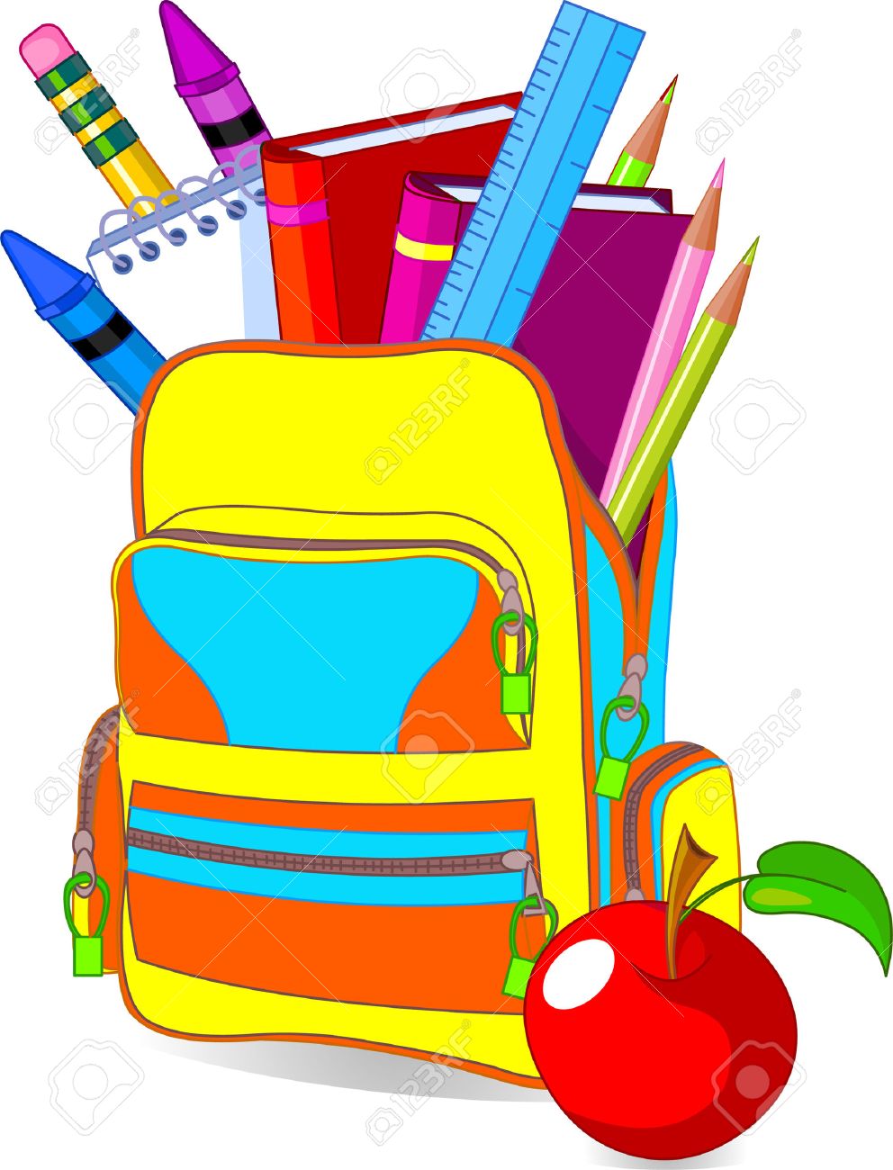 1st Day Of School Clipart