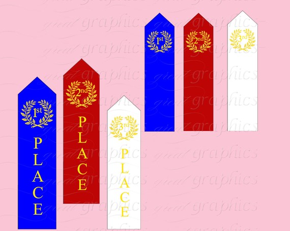 570x455 Banner Clip Art Banner Digital Clipart Award Ribbon Printable