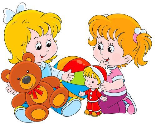 500x396 Girls Playing Cliparts 215821