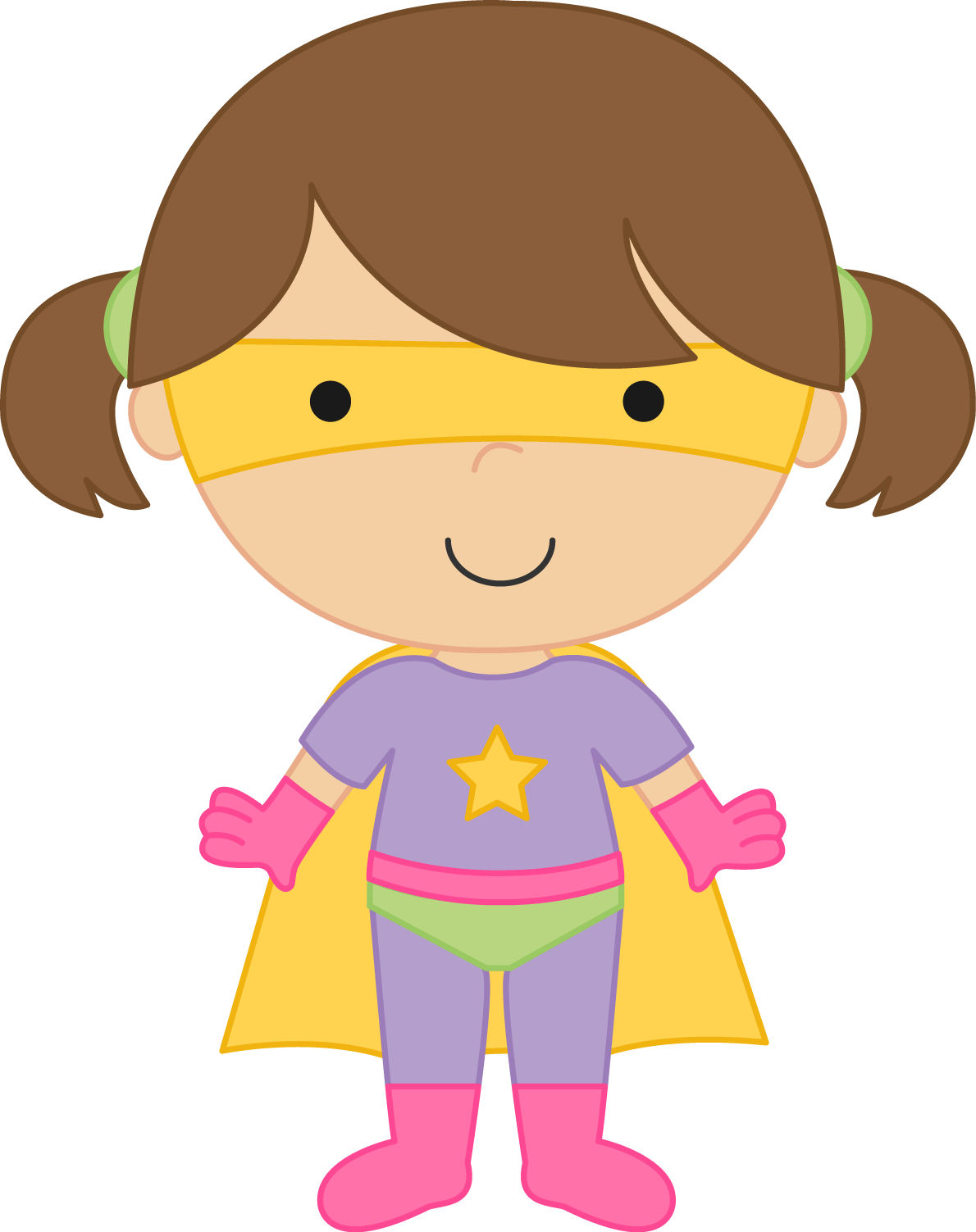 1190x1503 Super Girl Clipart Kid 2