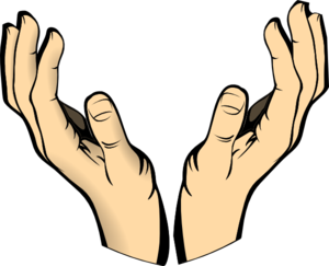 300x243 Raised Hands Clip Art