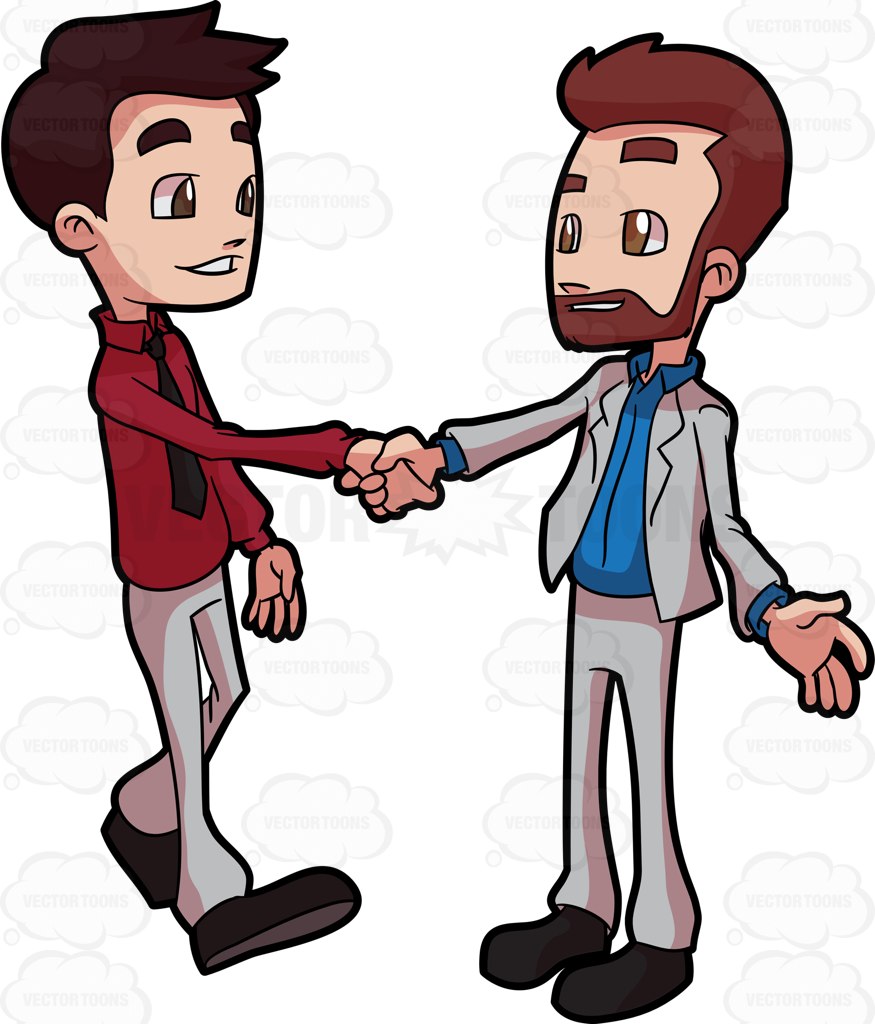 875x1024 People Greeting Each Other Clipart