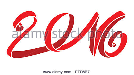 450x253 2016 New Year Calendar Vector Illustration Stock Vector Art