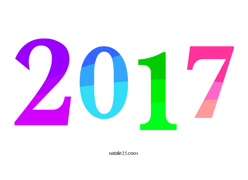 822x595 Happy New Year 2017 Clipart