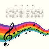 170x170 2018 Calendar Clip Art