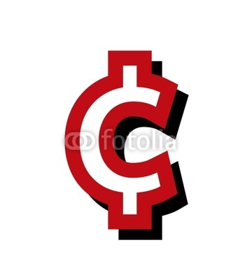 343x400 Cent Symbol Clipart