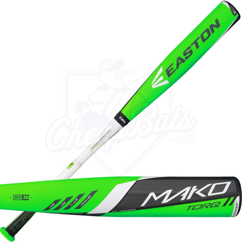 800x800 Easton Mako Torq Bbcor Baseball Bat 3oz Bb16mkt