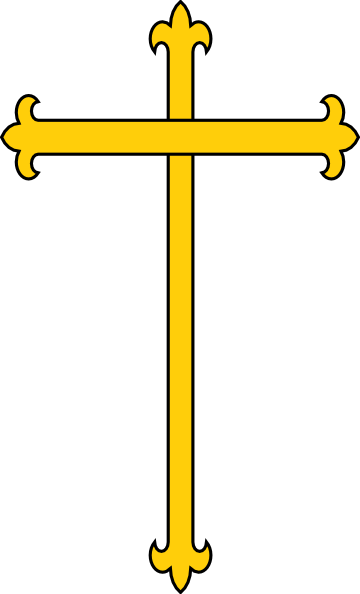 360x594 Gold Cross Clip Art