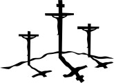 165x120 Three Crosses On A Hill Clipart 2157384