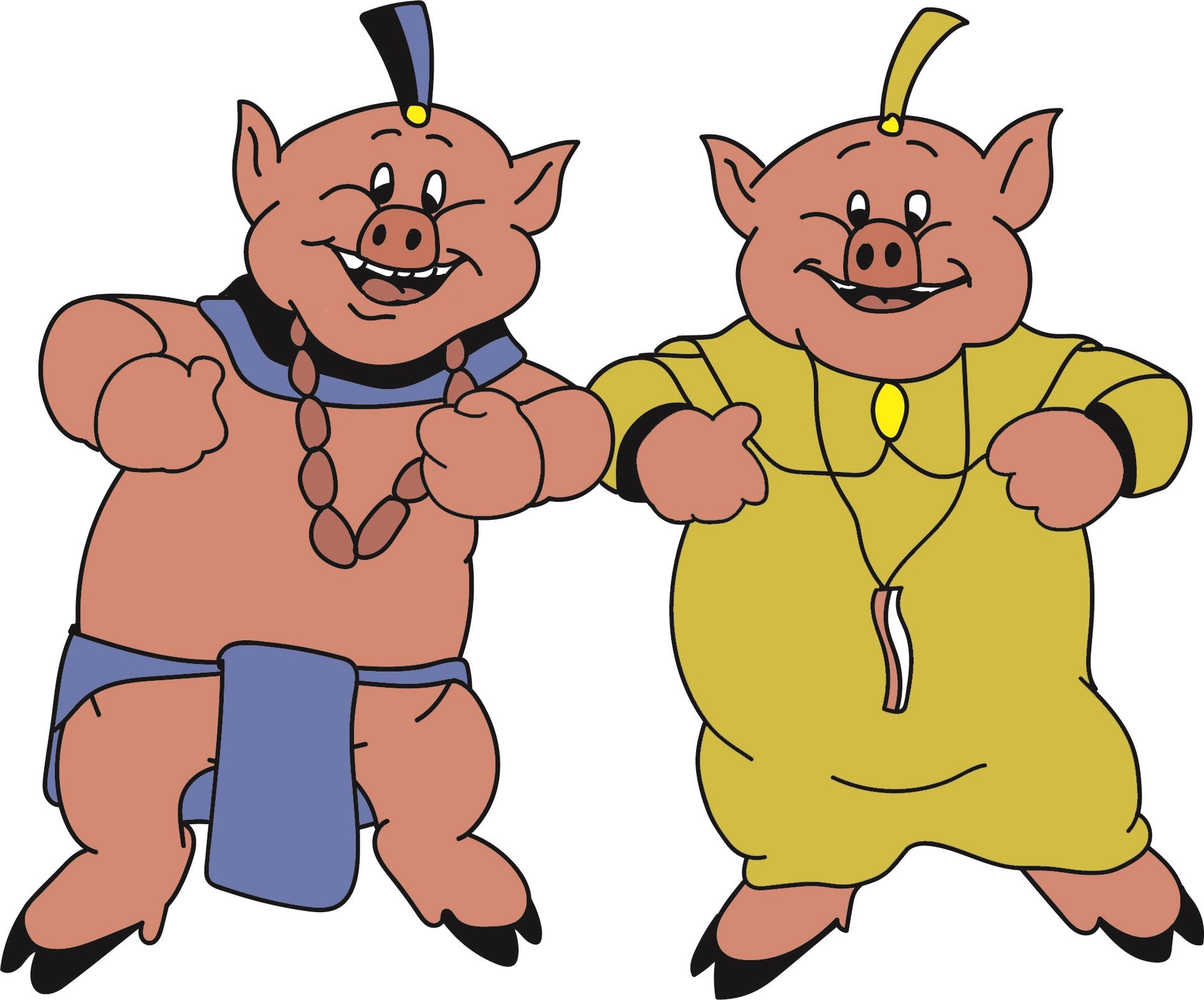 1932x1604 Ancient Egyptian Three Little Pigs