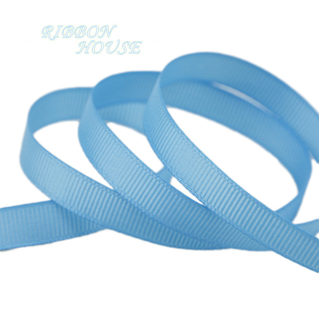 640x640 10 Meterslot) 38 10mm Sky Blue Grosgrain Ribbon Wholesale Gift