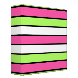324x324 Pink Neon Binders, Custom Pink Neon Binder Designs, 3 Ring Binders