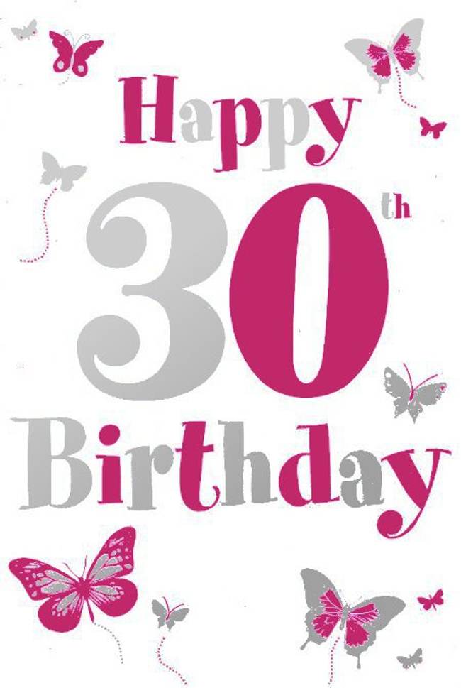 650x969 Yellow Flower Clipart 30th Birthday