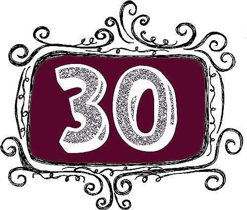 500x424 30 Birthday Clipart