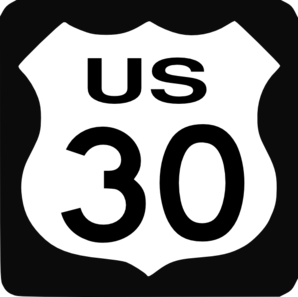 298x297 Us 30 Clip Art