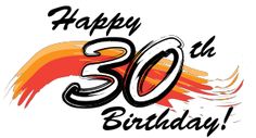236x127 30 Year Anniversary Clip Art