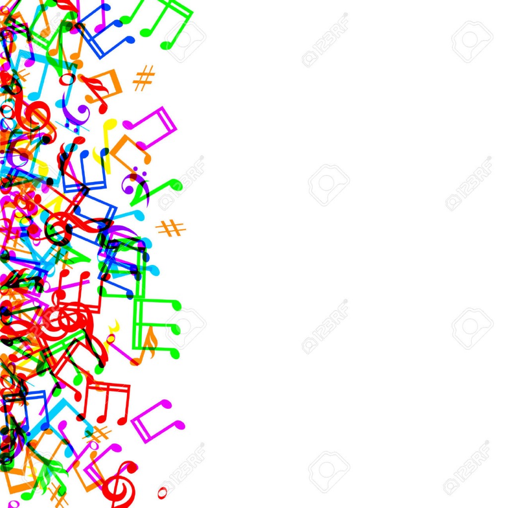 1024x1024 Music Note Border