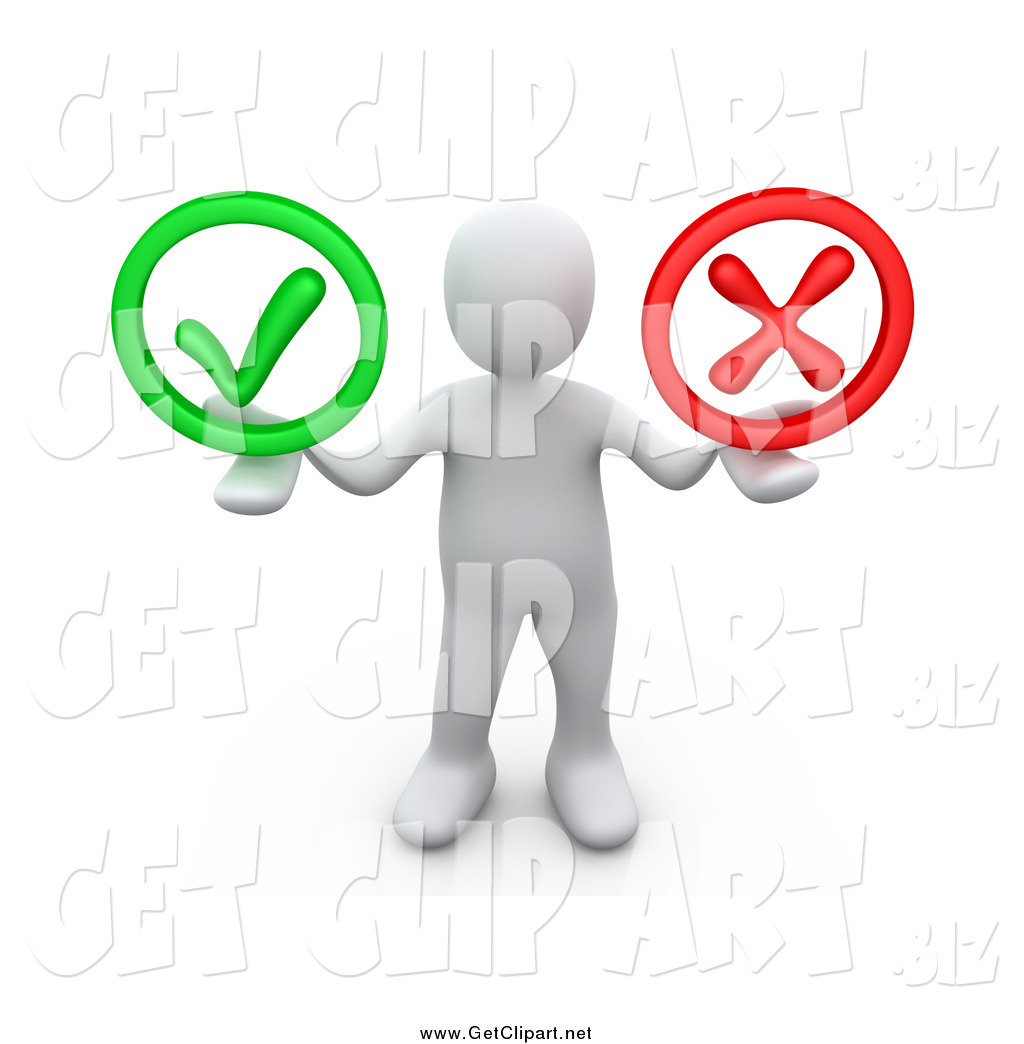 1024x1044 Clip Art Of A 3d White Man Holding His Arms Out With A Green Check