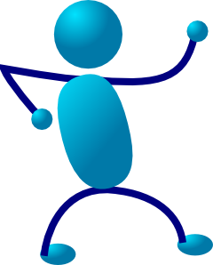 240x298 Stick Man 6 Clip Art