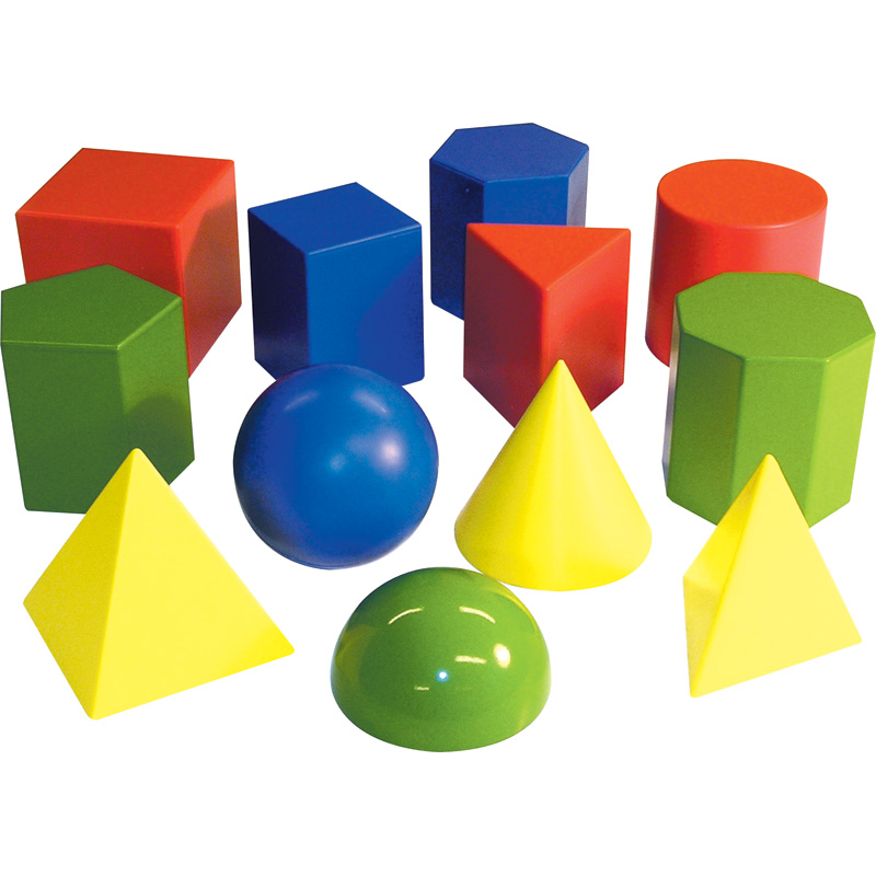 800x800 Geometry Clipart 3d Shapes