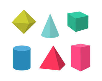 340x270 Math 2d Geometric Shapes Shapes With Features Clip Art