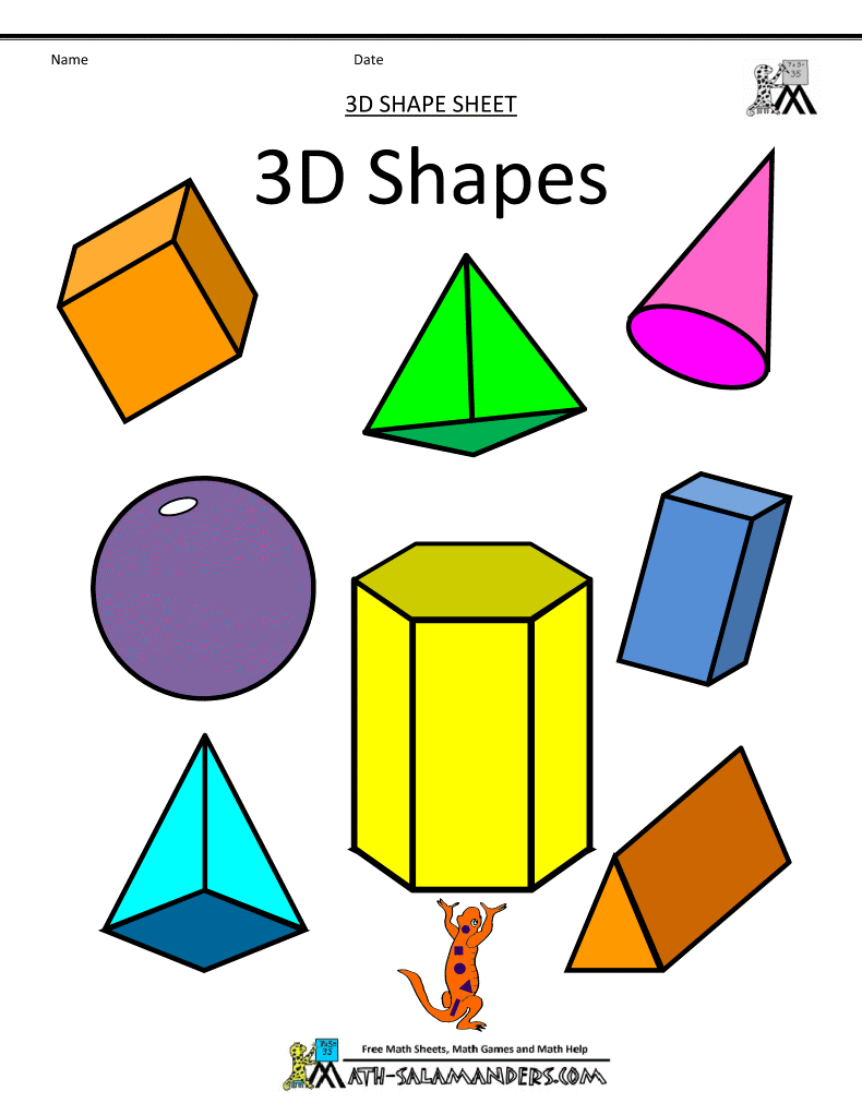 790x1022 Geometry Clipart 2d Shapes