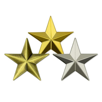 430x430 3d Star Pin Star Lapel Pins Pinmart Pinmart
