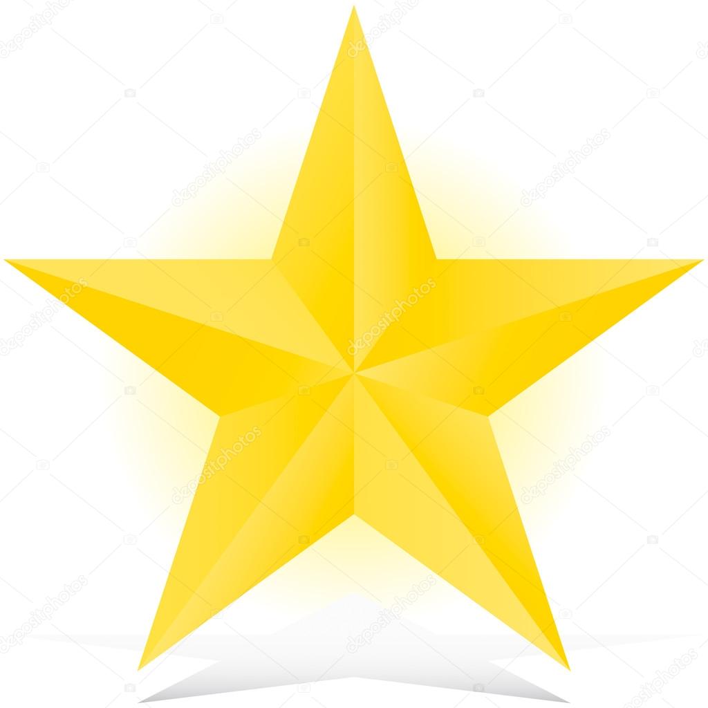 1024x1024 3d Star Illustration Vector Stock Vector Alvaroc